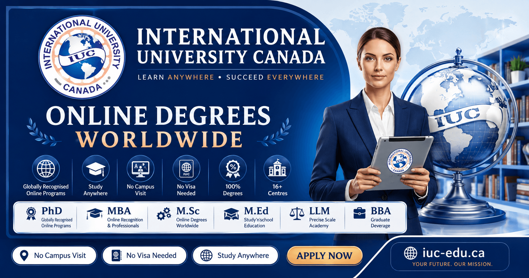 International University Canada | Online Degrees Worldwide — IUC